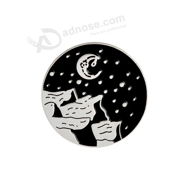 Wholesale cheap Custom nice Metal soft Enamel badge Lapel Pin