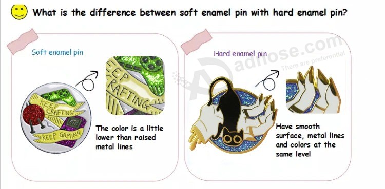 Wholesale fashion Promotional promotion Products metal Craft gifts Item custom Soft hard Enamel metal Badges lapel Pins emblem Factory