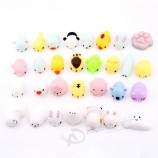 Mini Animal Squishy Jouet 3D Kawaii Animaux Eco-friendly Soft Mochi Squeeze Squishy Cat Toys