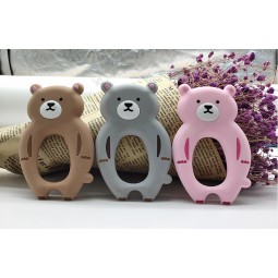 Cute Toy Animal Training Teether Non-Toxic Soft Silicone Baby Teether Toy