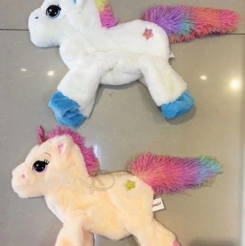 Plush Unicorn Skin Unstuffed Plush Animal Skins Toys