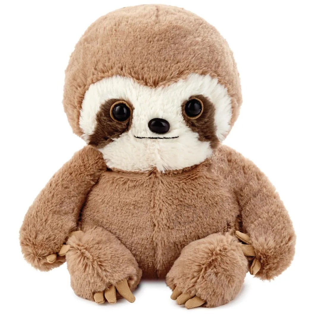 Cute sloth Plushie fluffy Toys shaggy Animals Dolls