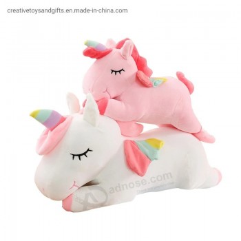 Ventes chaudes Mignon géant en peluche animal licorne jouet