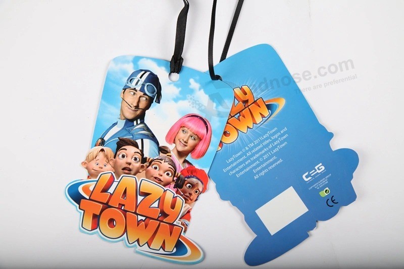 Customized paper Garment hang Tag clothing Price Tag with Logo Printed