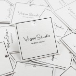 Logo de marque personnalisé Hangtag Specialty Paper Clothing Hang Tag