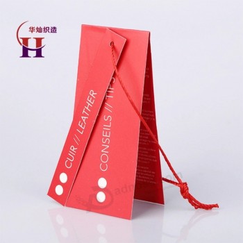 Paper Material Garment Custom Hang Tags