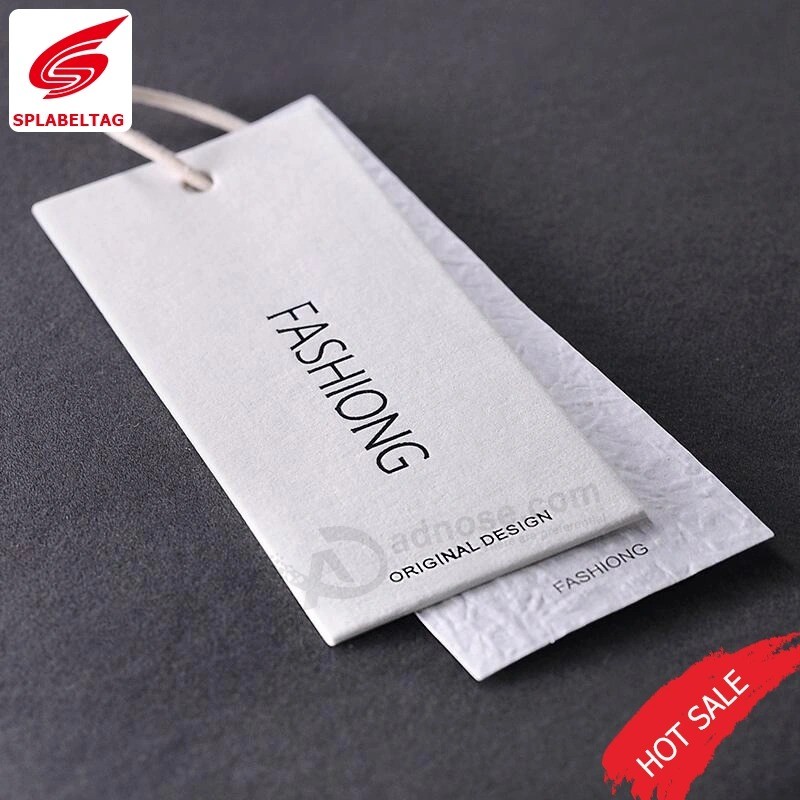 China Factory Best Quality Product Custom Design Printing Paper Hang Tags