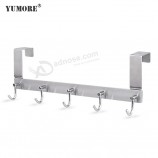 Mousqueton en acier inoxydable Comlom Porte-vêtements mural Porte-manteaux