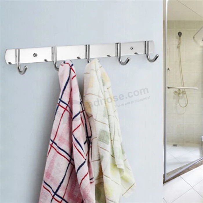 New products 2020 wall Mounted bathroom Metal clothes Hanging over The back Door Hat hanger Hook