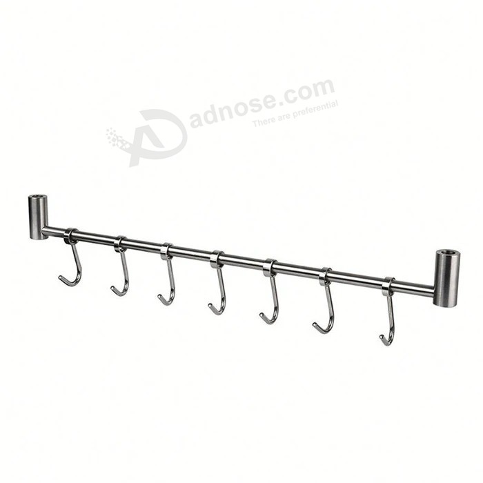 New Products 2020 Wall Mounted Bathroom Metal Clothes Hanging Over The Back Door Hat Hanger Hook