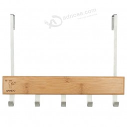 kreativer Haken hinter der Tür Kleidung Holzmantel Haken Kleiderhaken