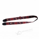 Nouveau produit à la mode Impression de transfert de chaleur Ceinture de guitare, sangle de guitare