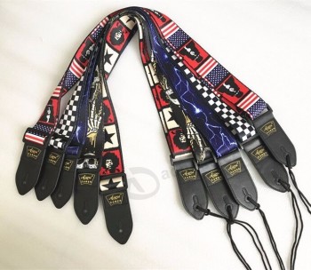 Aiersi OEM conçu et mode Sangles de guitare réglables / ceinture de guitare pour guitariste