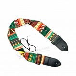 Vente en gros guitare folk guitare électrique basse sangle épaissi cuir polyester personnalité sangle