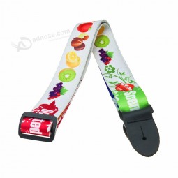 Vente chaude Sublimation impression Sangles de guitare acoustique pour guitare