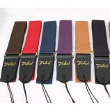 Sangle de guitare de couleur personnalisée à prix bon marché en gros