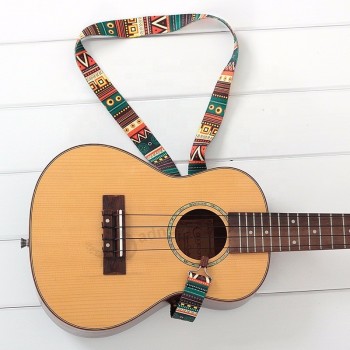 Correa de gancho de orificio de sonido de ukelele de alta calidad para accesorios de ukeleles de 4 cuerdas estilo bohemia