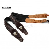 Sangle de guitare en cuir véritable pour accessoires musicaux