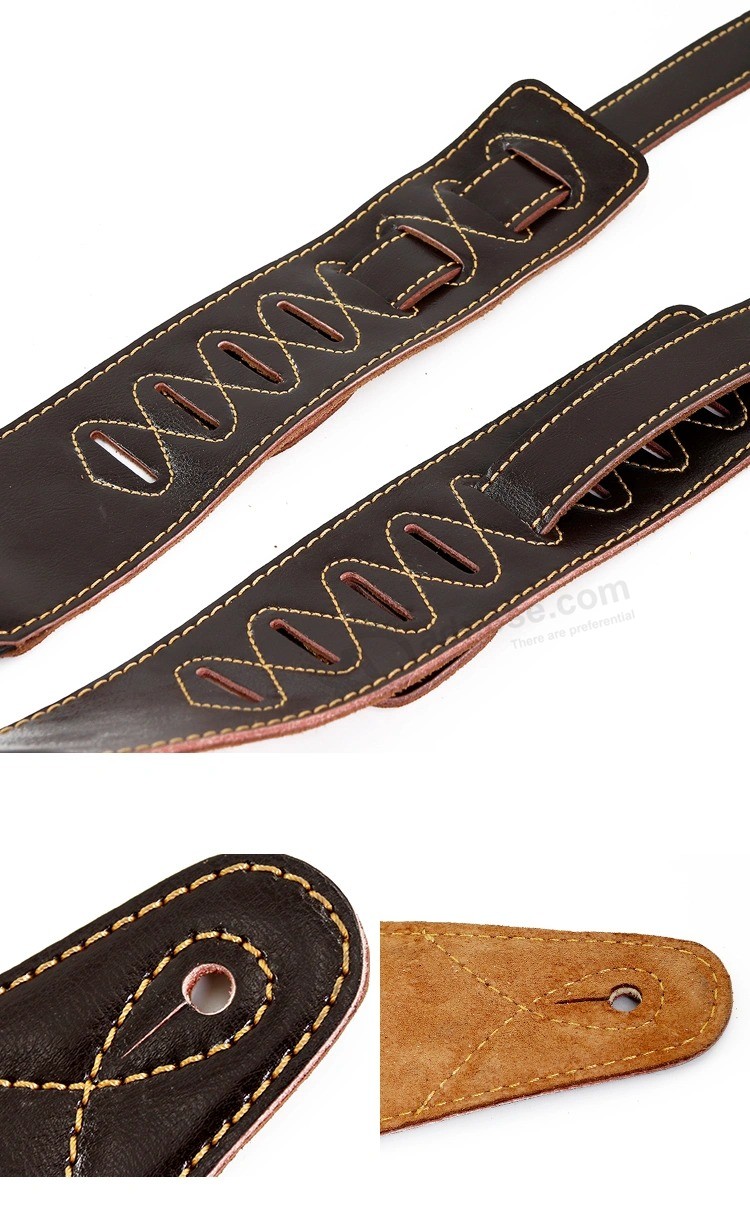 Genuine leather Guitar strap for musical Accessories