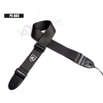 Ceinture de sangle de guitare Sangle de guitare en tissu mélangé de polyester avec prix bon marché
