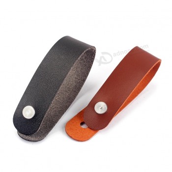 2PCS Guitare Sangles Simili Cuir Sangle Crochet Bouton