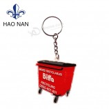 Porte-clés de mode Cadeau de promotion 3D personnalisé Porte-clés en PVC
