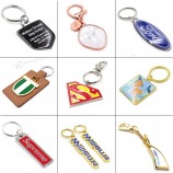 Promotional Gift Free Sample Custom Keychain Metal Gold-Plated Keychain