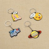 Personnalisé en gros en métal Trolley Porte-pièces Chariot d’épicerie Coin Sot Enamel Key Chain