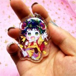 Dessin animé personnalisé Anime Mignon Mini Porte-clés en acrylique