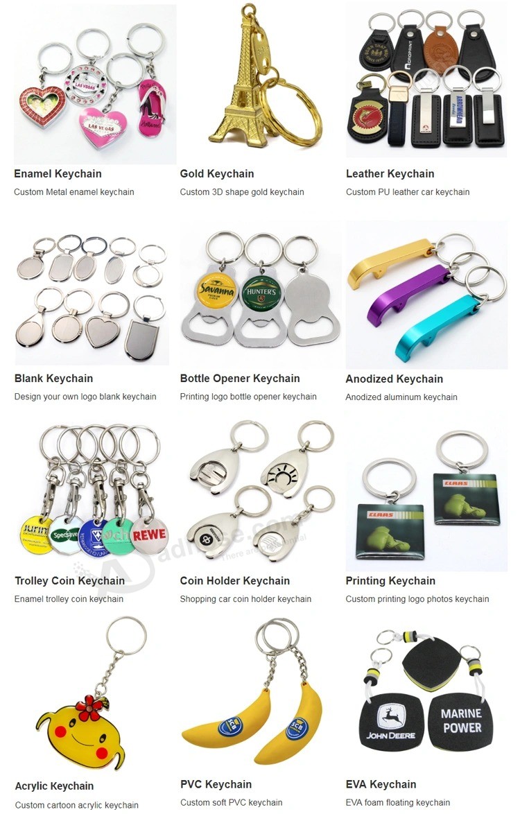 Schlüsselbundhersteller Werbemetall Bastelgeschenk Zinklegierung Souvenirdekoration Emaille Metall Custom Schlüsselanhänger für Werbegeschenke