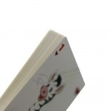 Barajas de póquer de impresión OEM tarjetas de juego de fiesta personalizadas y póker de casino, tarjetas de juego personalizadas impresas