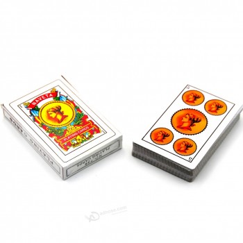 Jeu de cartes de poker espagnol, cartes à jouer durables