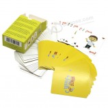 OEM Impression de cartes de poker Decks pour enfants Divertissement Personnaliser les cartes à jouer