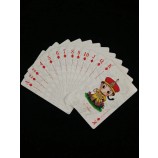 aangepaste PVC / Pet / papieren speelkaart / gamekaart / reclamekaart / tarotkaart / cadeaubon / casinokaart / pokerkaart dubbelzijdig afdrukken