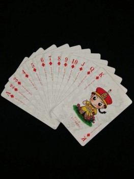 Impression recto-verso personnalisée en PVC/Pet/papier/carte de jeu/carte publicitaire/carte de tarot/carte-cadeau/carte de casino/carte de poker