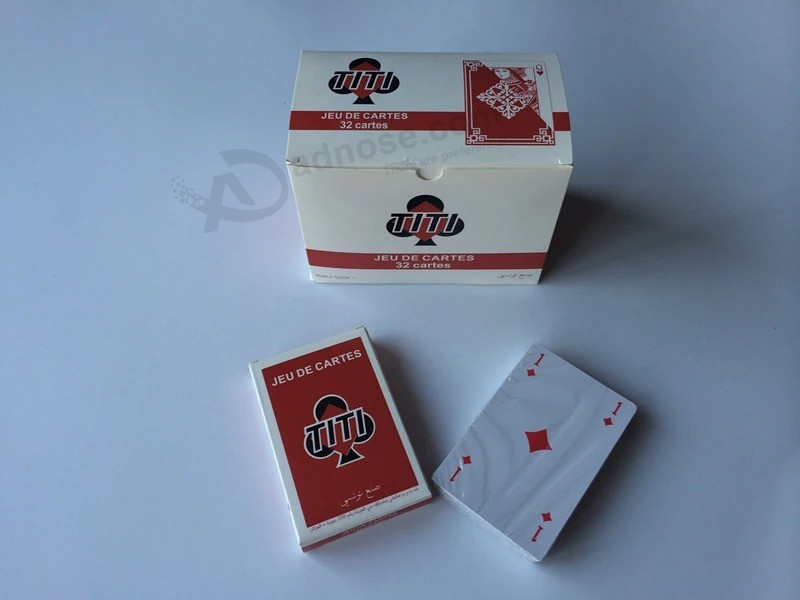 Advertising poker Type and paper Material promotion Playing Card