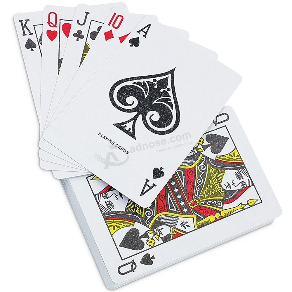 Custom printing Cardboard poker Paper playing Cards