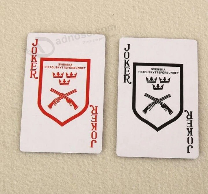 Custom printing Cardboard poker Paper playing Cards for Promotion