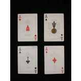 Carte à jouer personnalisée en PVC / Animal de compagnie / Papier / Carte de jeu / Carte publicitaire / Carte de casino / Carte de poker / Carte de tarot / Impression recto-verso d