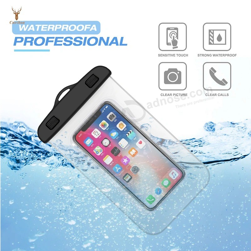 Bolsas impermeables del brazo del PVC del bolso del teléfono celular a prueba de agua