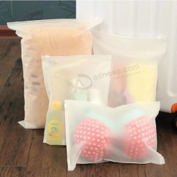 Custom Printed PVC Plastic Waterproof Ziplock Bags with Ring 20*25