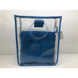 mode dames handtas doorzichtige PVC schoudertas boodschappentas