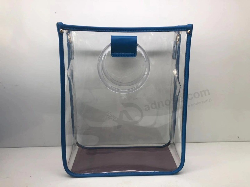 Модная женская сумка прозрачная сумка через плечо из ПВХ