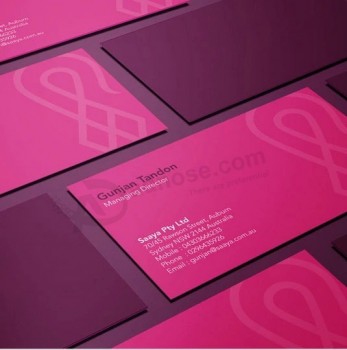 tarjeta de visita de la empresa boutique tarjeta de visita personal buen diseño Puede ser al por mayor