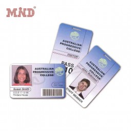 Vente chaude Impression à jet d’encre étudiant employé en plastique de travail Carte d’identité / Carte photo