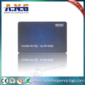 tk4100 PVC-beveiligings-ID rfid-smartcard voor werknemers met CMYK-kleurendruk