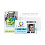 1,8 mm d’épaisseur Tk4100 RFID à clapet Carte d’identité d’employé du personnel