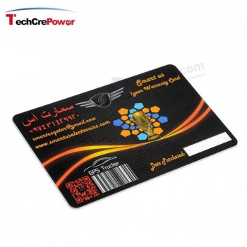 tk28 tarjeta de chip de identificación de PVC de empleado de tarjeta delgada para control de acceso