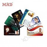 Carte d’identité d’étudiant en plastique Taille de l’entreprise Exemple de cartes d’identité du personnel