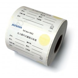 jusha stoomsterilisatie-indicatorlabel